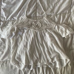 charlotte russe halter / off the shoulder top